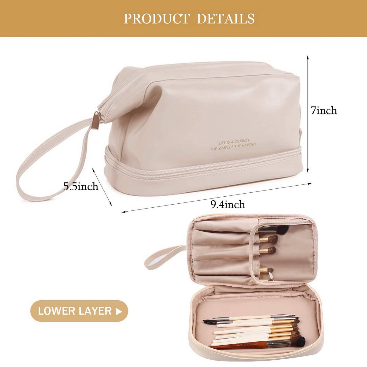 DOUBLE LAYER PORTABLE COSMETIC BAG_CWAB2360