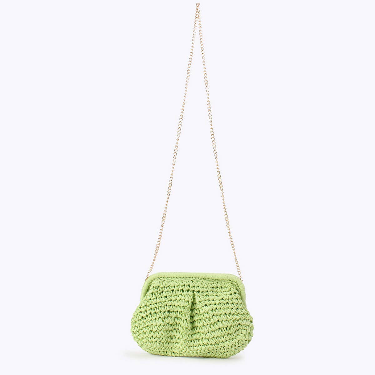 CROSSBODY SHOULDER STRAP PAPER ROPE WOVEN BAG_CWAB4719