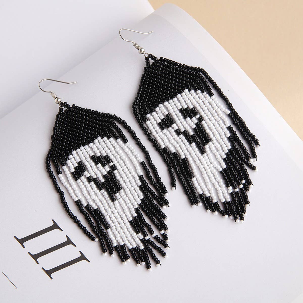 HALLOWEEN CREATIVE PERSONALIZED TASSEL EARRINGS