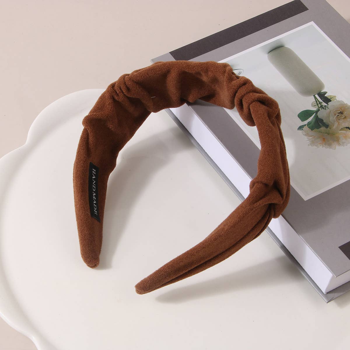 WOMEN WIDE-BRIMMED HAIRBAND HEADDRESS_CWAHA0475