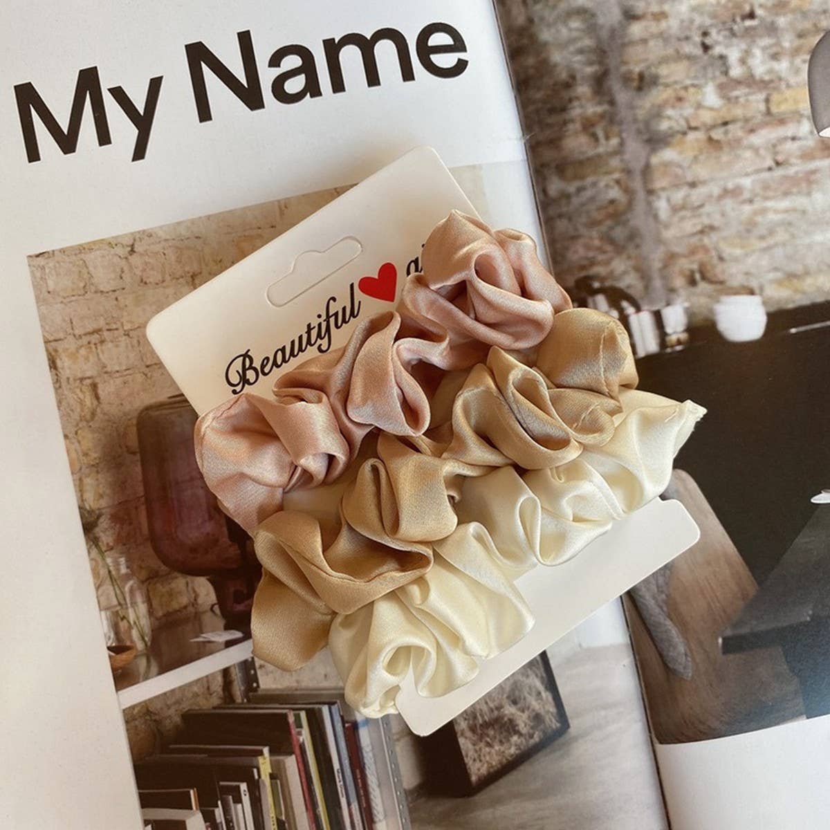 ELEGANT AND EXQUISITE FRENCH HAIR SCRUNCHIES