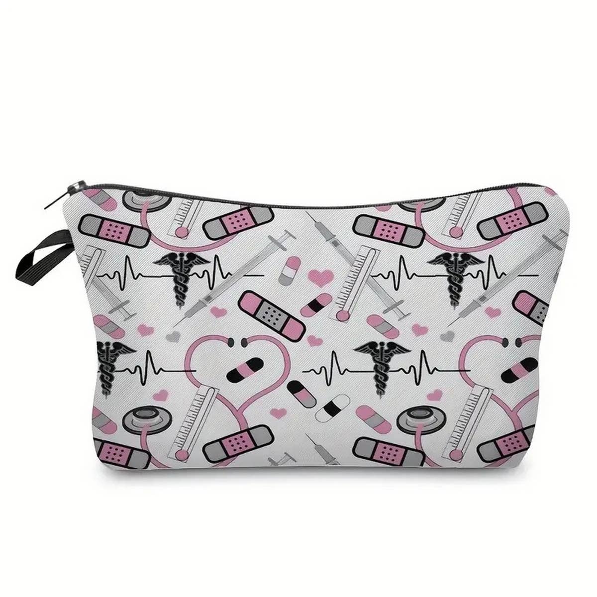 TRAVEL PORTABLE CARTOON NURSE COSMETIC BAG_CWAB2253