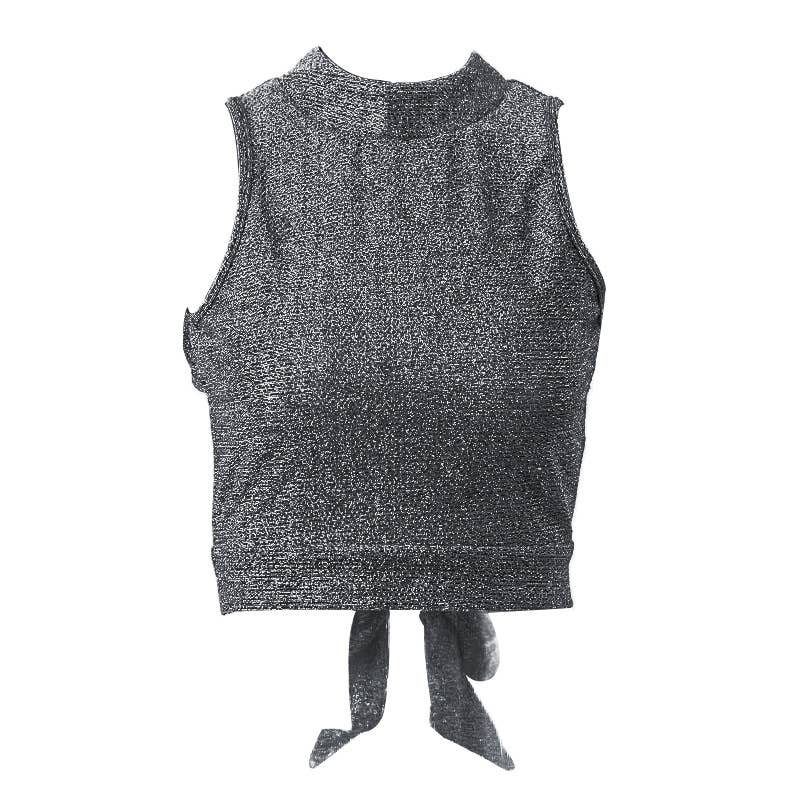 Backless straps, off-the-shoulder slimming vest