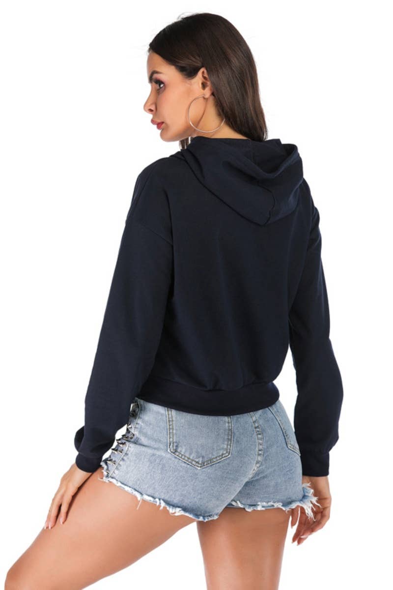 CWOHOL1018_COLOR-MATCHING HOODED LONG-SLEEVED HOODIE