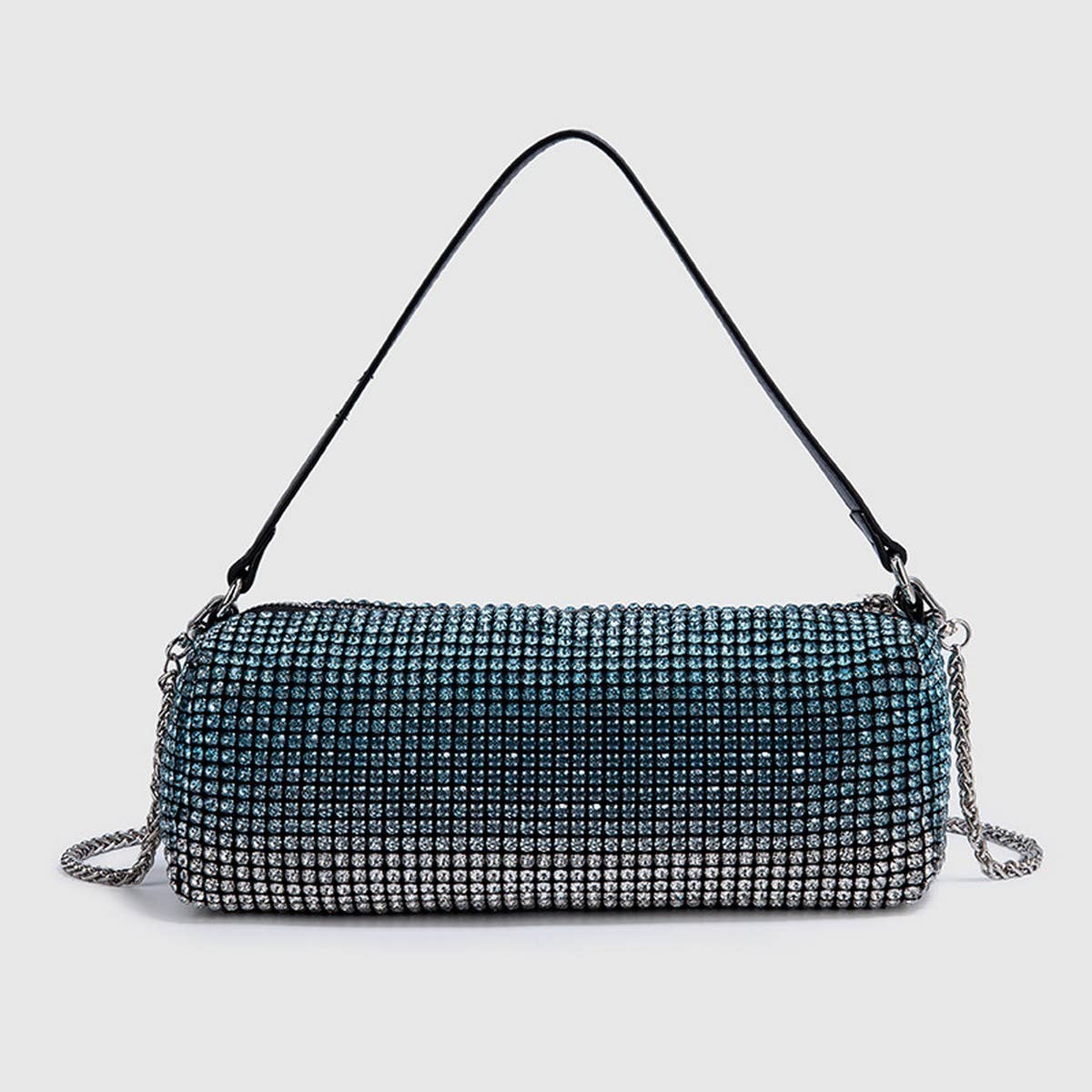 NEW SPARKLING RHINESTONE EVENING TOP HANDBAG_CWAB3599