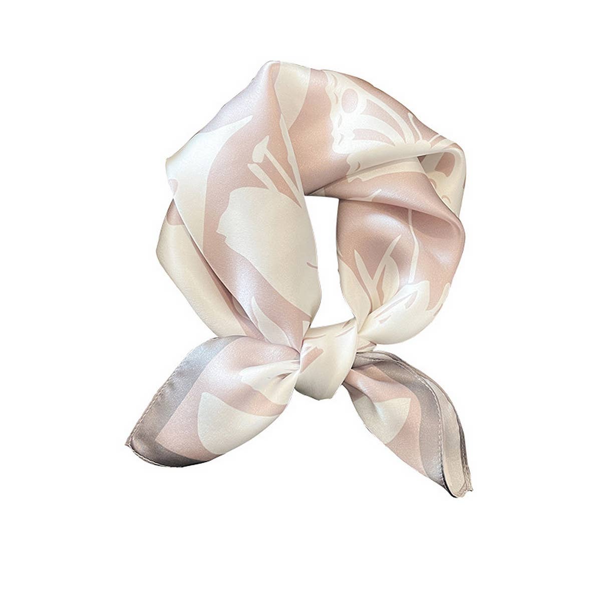 Floral Scarf for Women, Elegant Gift Square Wrap
