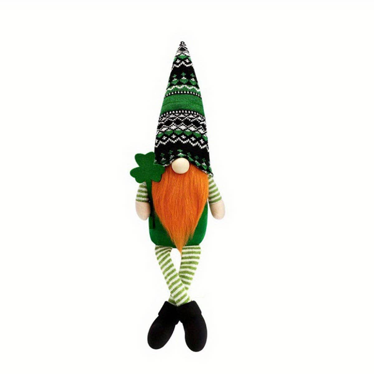 ST. PATRICK'S DAY STRIPED LONG-LEGGED DOLL ORNAMENT_CWMM3442