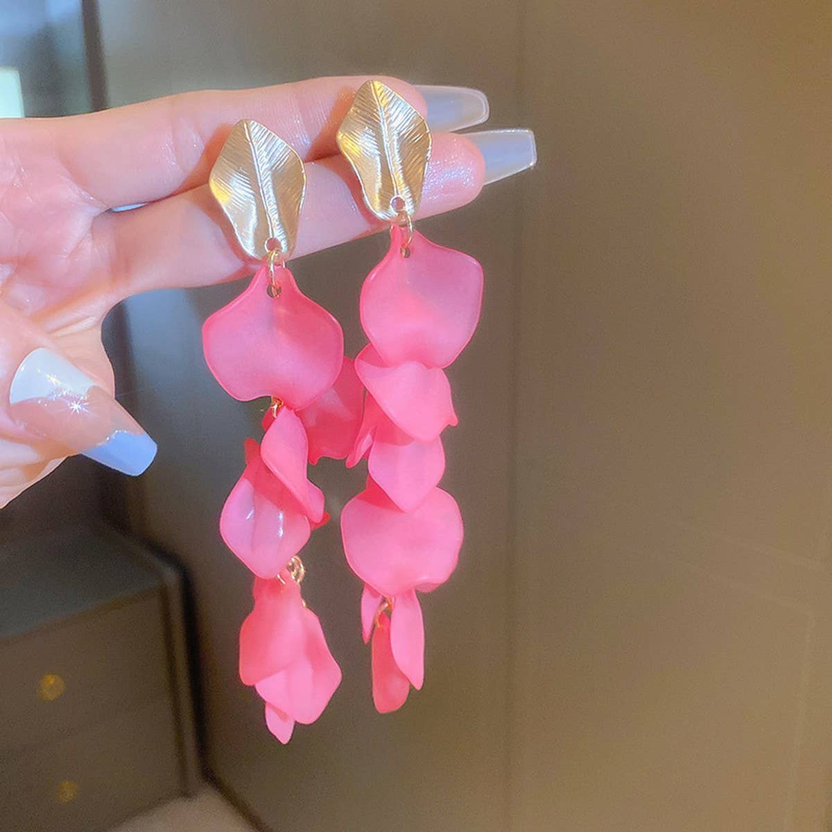 RETRO WATER DROP GEOMETRIC SIMPLE EARRINGS