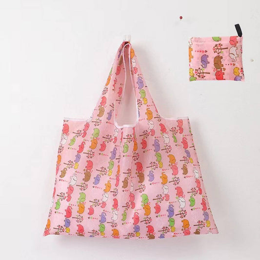 LARGE CAPACITY FOLDING OXFORD CLOTH SHOPPING BAG_CWAB3457