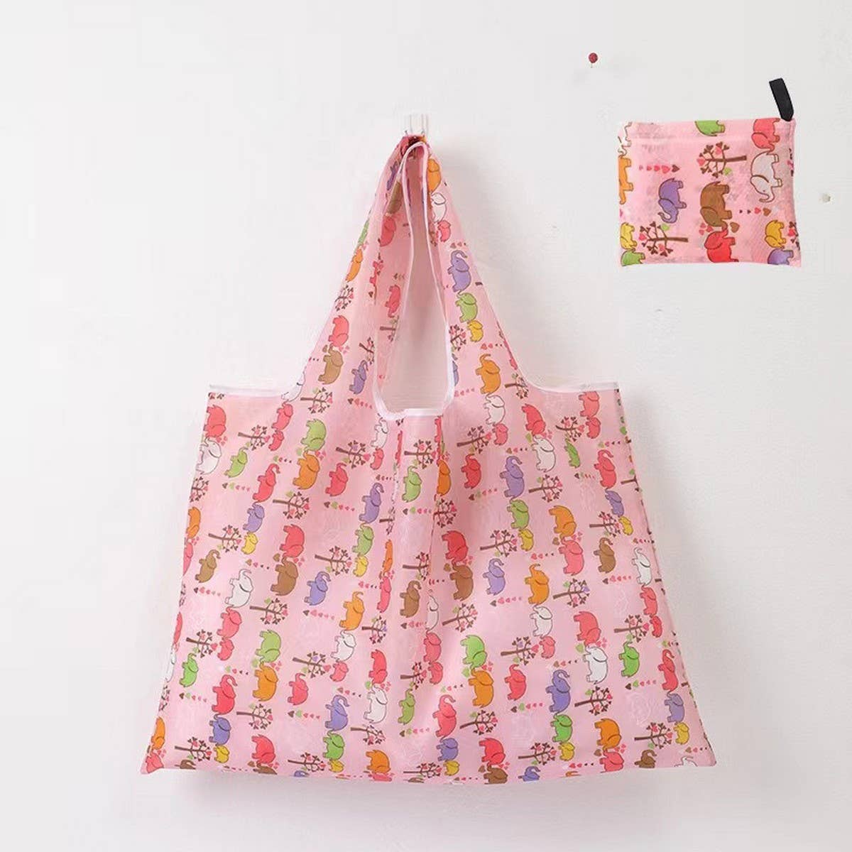LARGE CAPACITY FOLDING OXFORD CLOTH SHOPPING BAG_CWAB3457