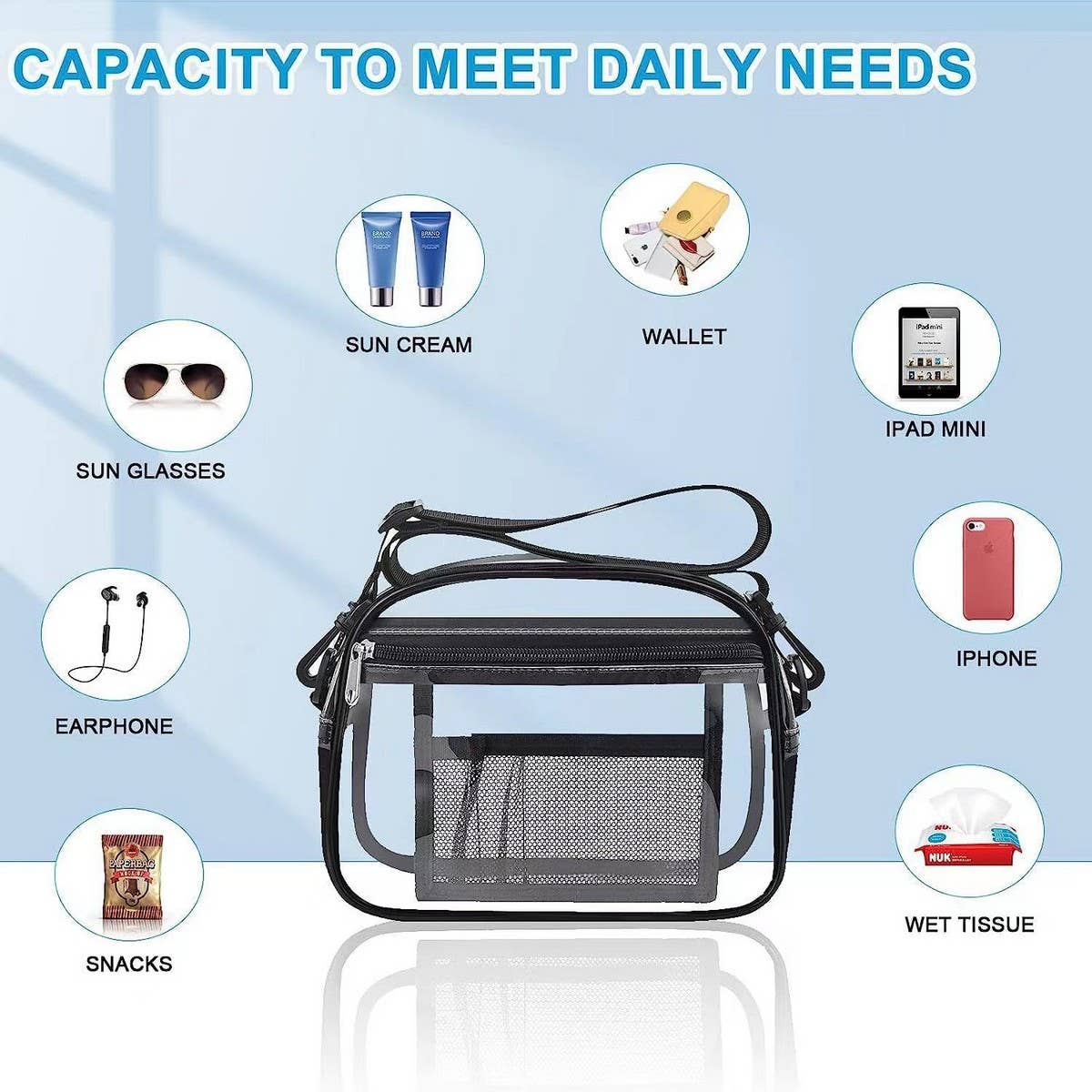 TRANSPARENT MULTIFUNCTIONAL CROSSBODY BAG_CWAB1318