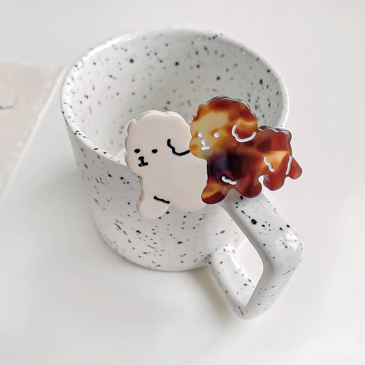 CARTOON CUTE DOG HIGH ELASTIC HAIR TIE_CWAHA1096