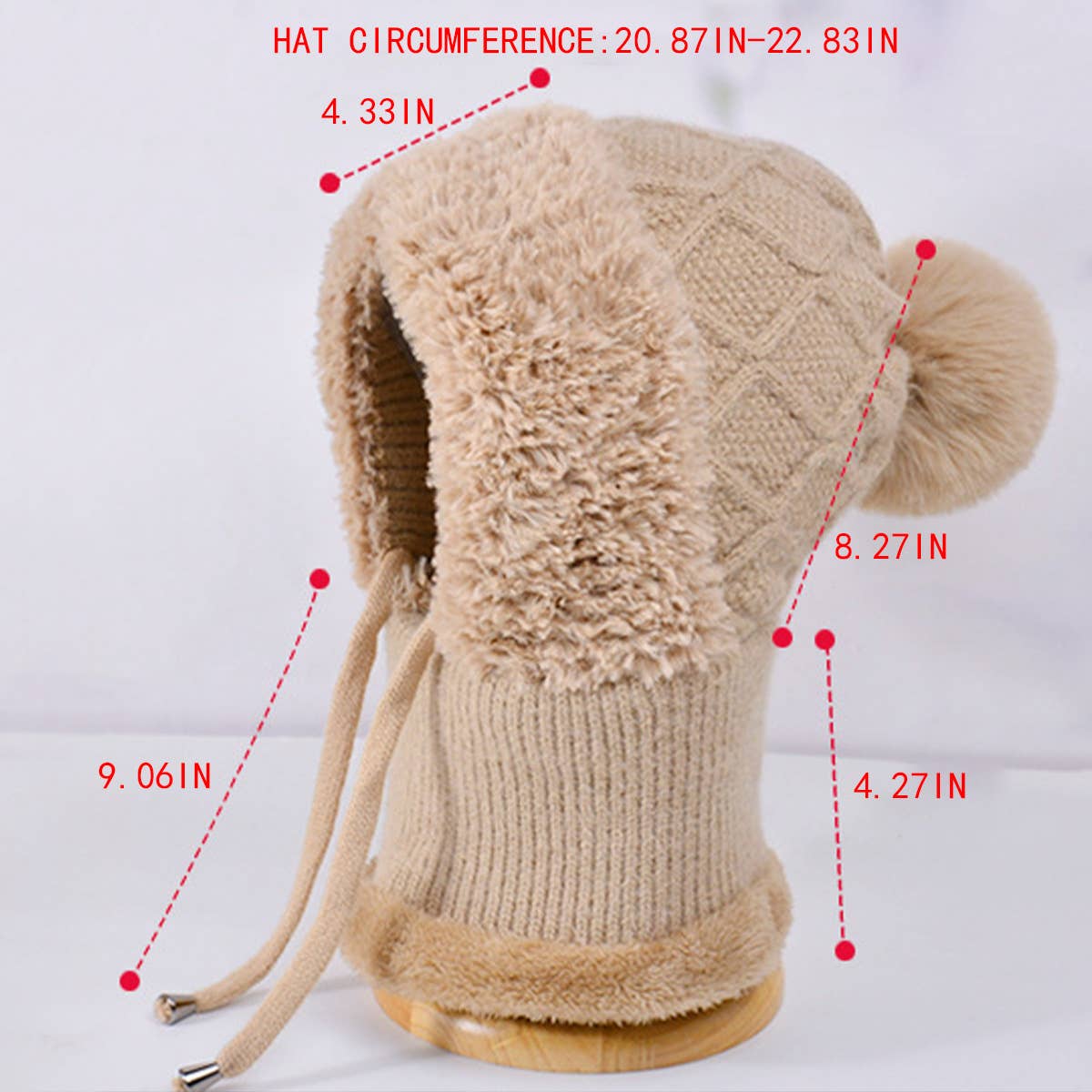 WINTER HAT, MASK, NECK GAITER AND HOOD