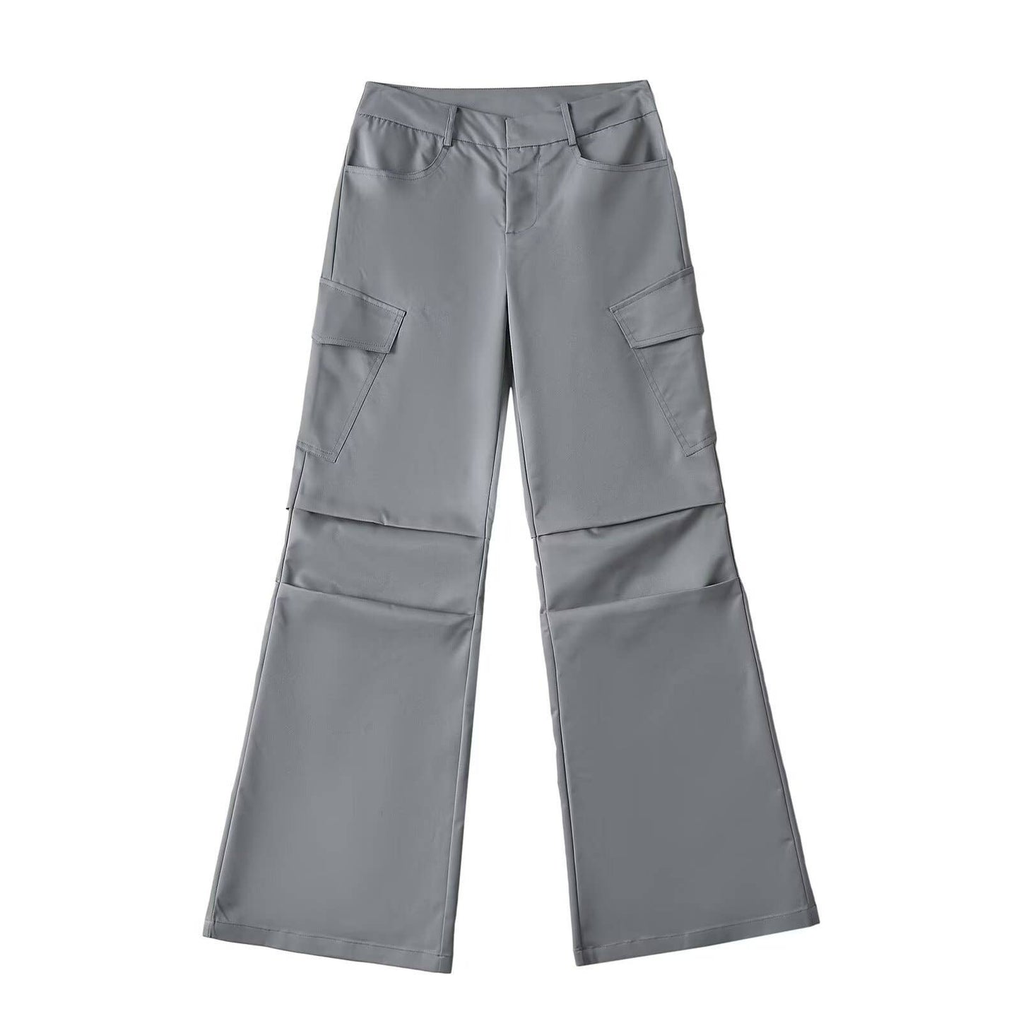 Slimming Retro straight-leg casual pants