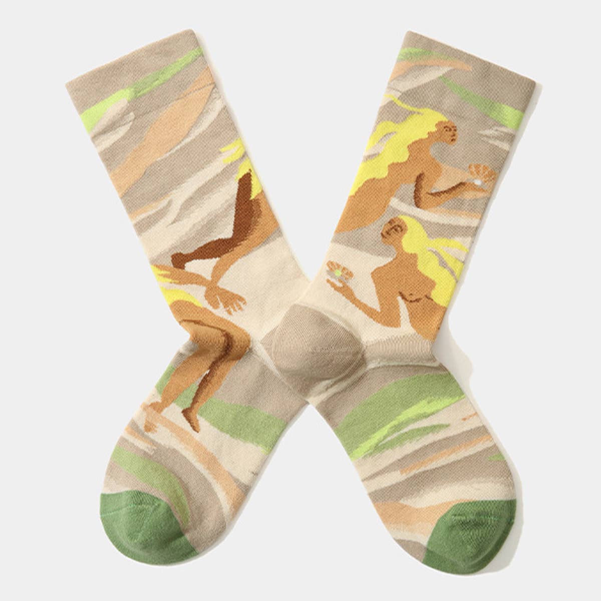 MULTIPLE PATTERNS STREET TRENDY INVISIBLE SOCKS