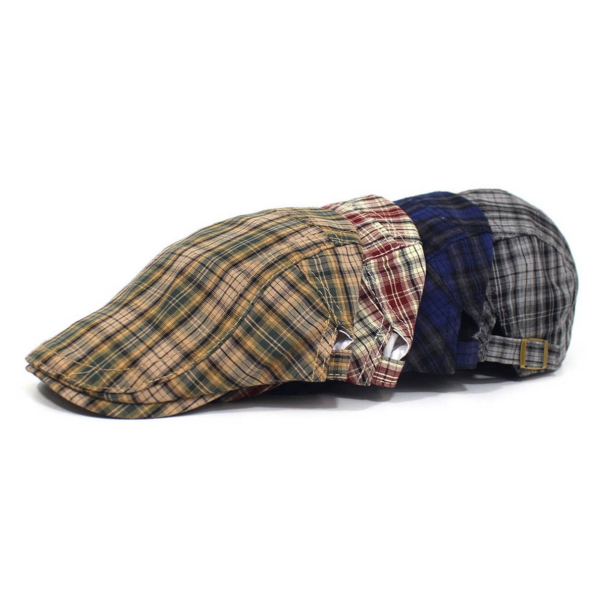 2024 NEW RETRO PLAID CASUAL BERET_CWAB2925