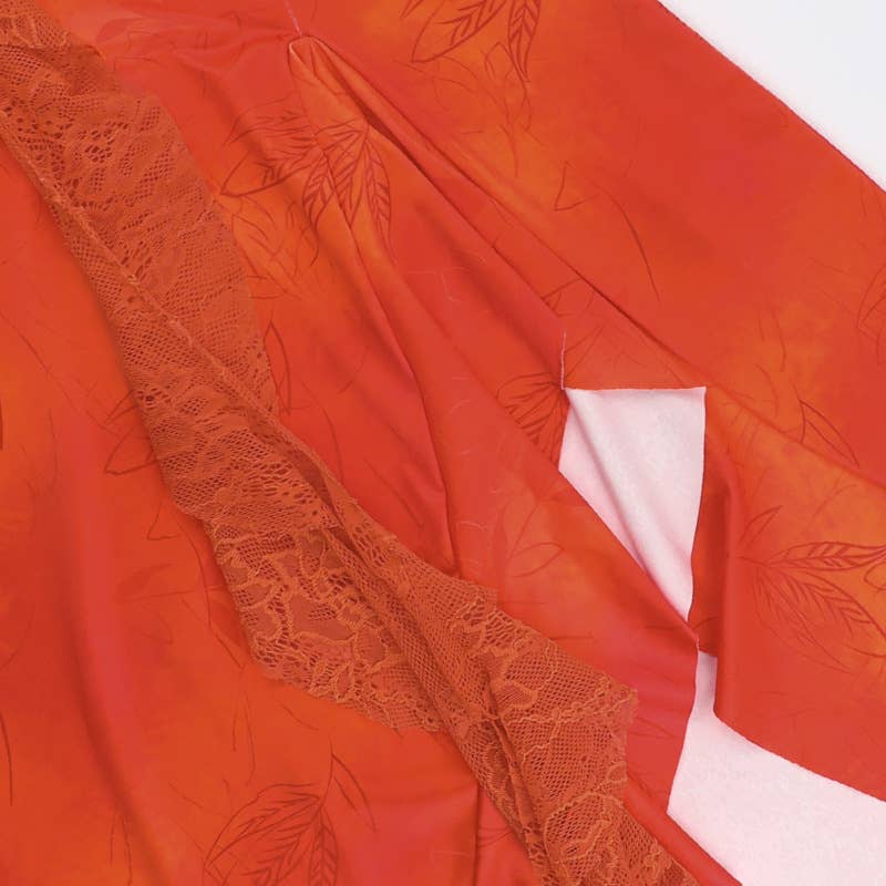 Lace corset sexy slit halter dress