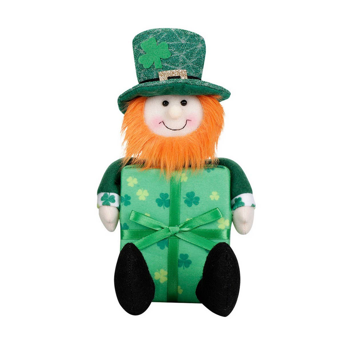 ST. PATRICK'S DAY GREEN LEAF FESTIVAL DOLLORNAMENTS_CWMM3447