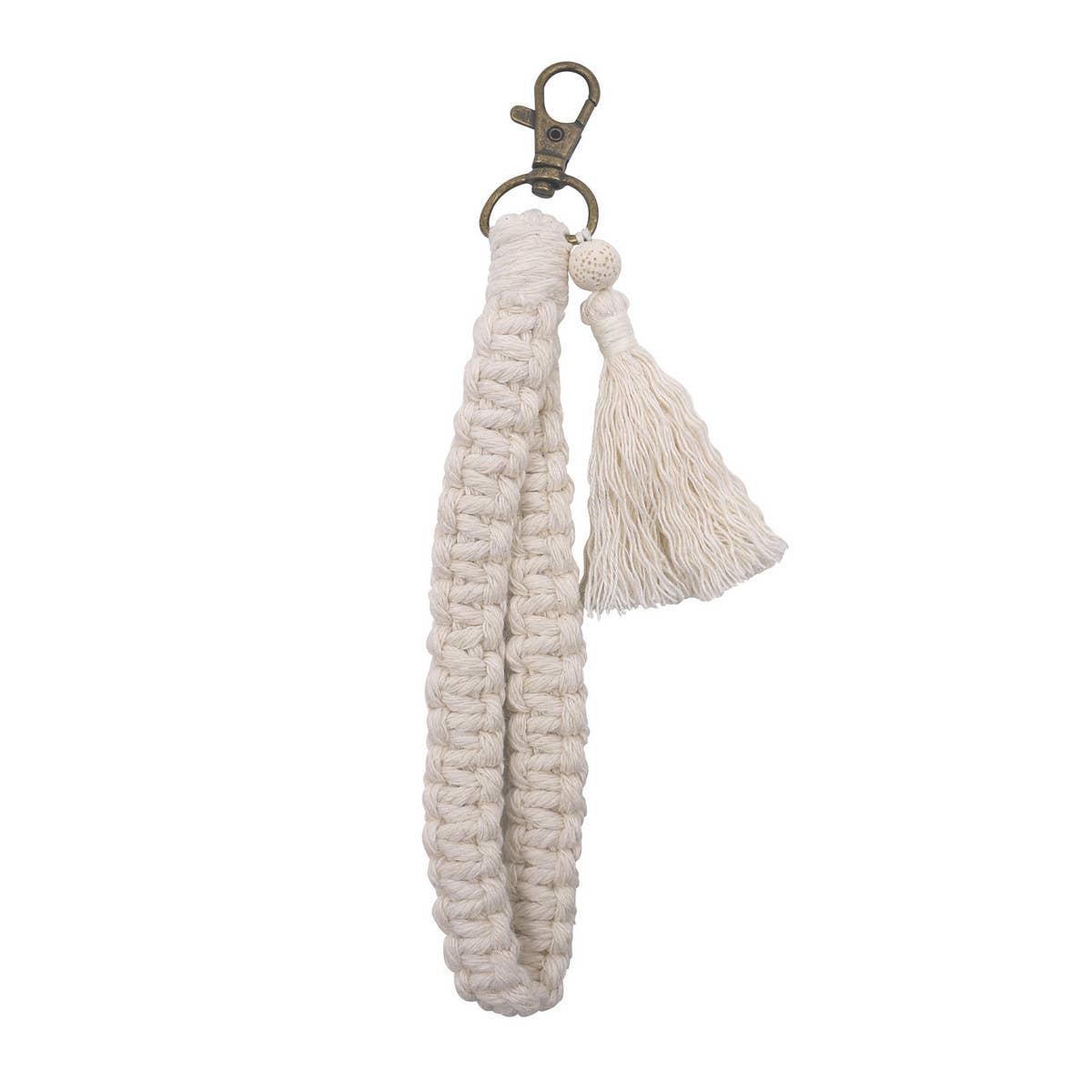 MOBILE PHONE HANGING TASSEL BRAIDED KEYCHAIN