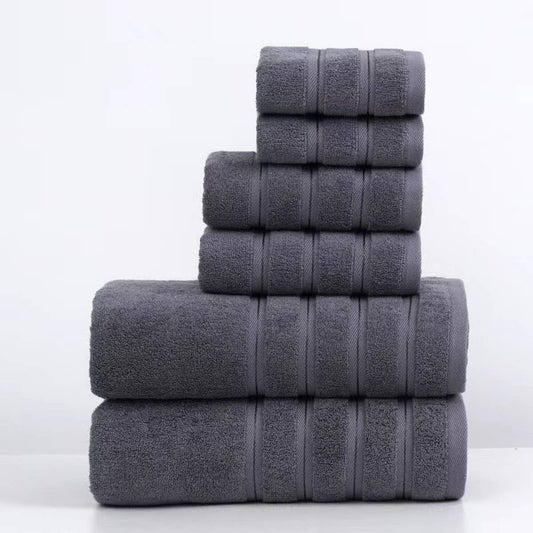 THREE-PIECE COTTON HOUSEHOLD ABSORBENT TOWEL