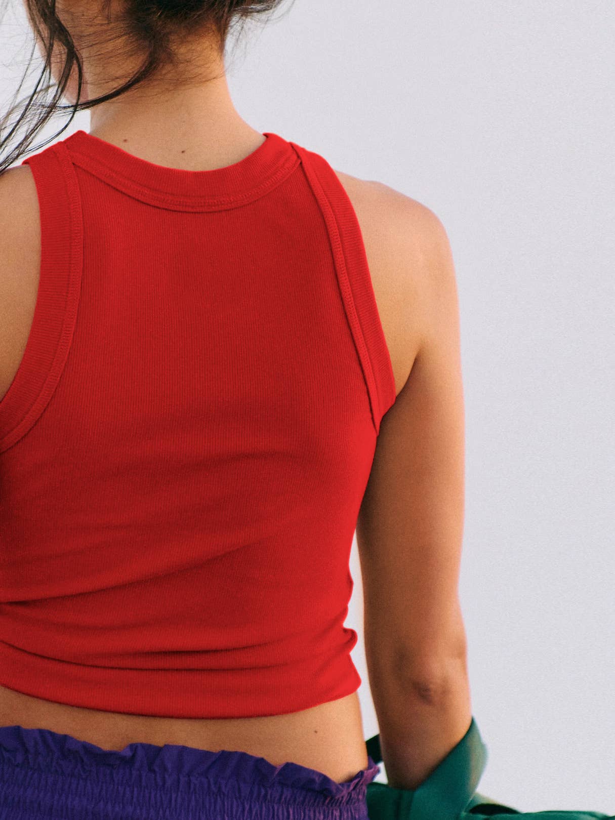 Sleeveless,casual round-neck sleeveless vest