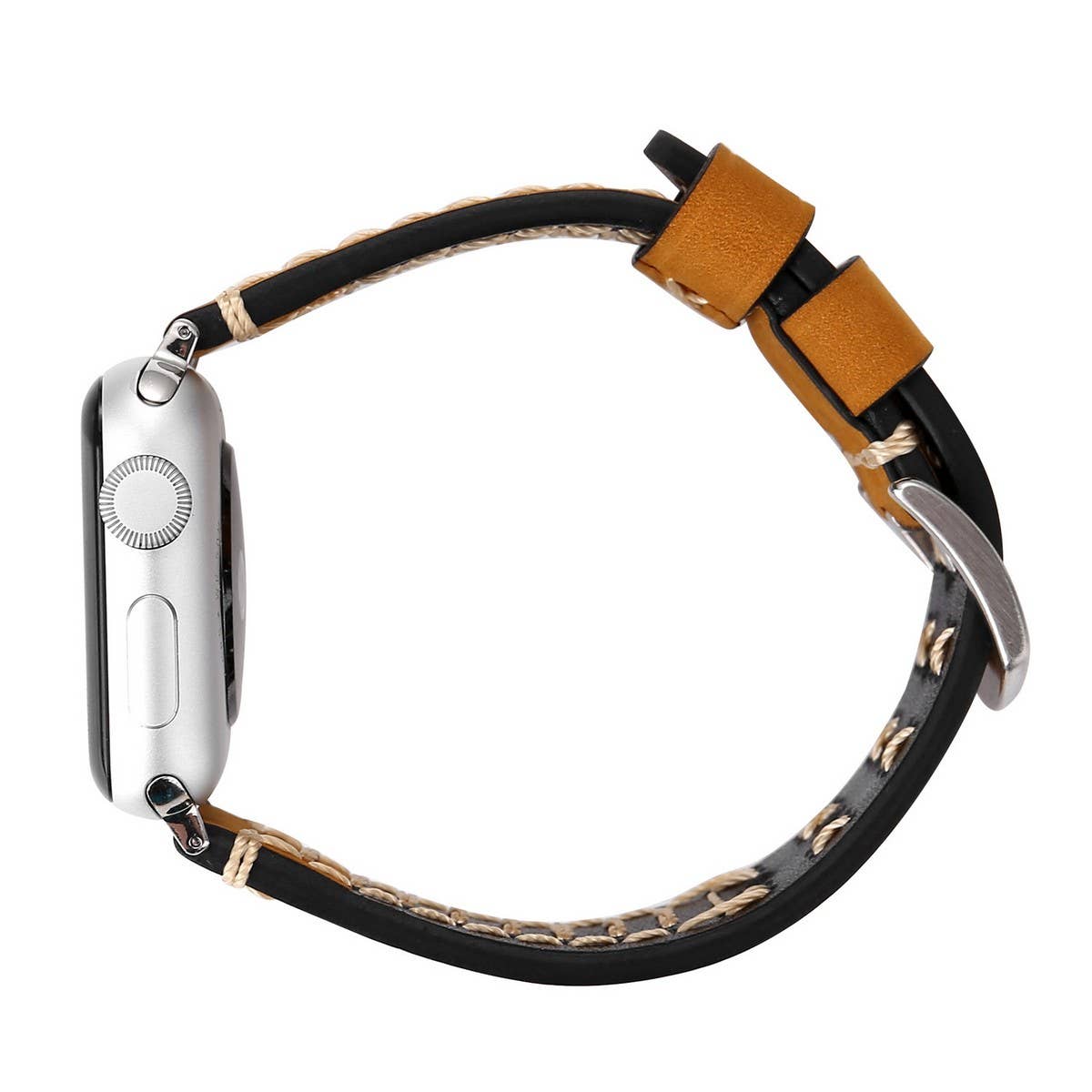 APPLE WATCH9-1 HANDMADE LEATHER STRAP_CWASC1580