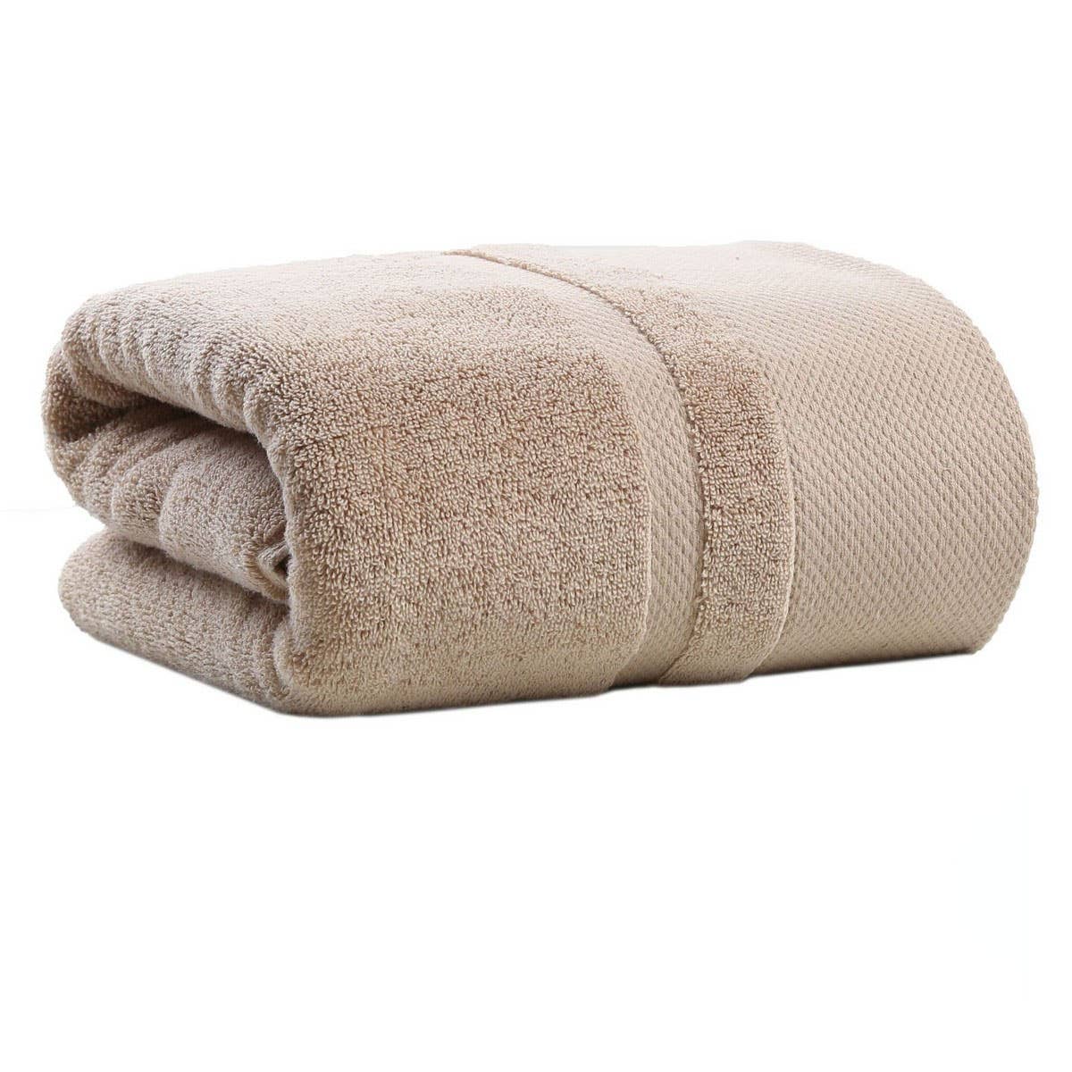 COMBED COTTON THICK ABSORBENT BATH TOWEL