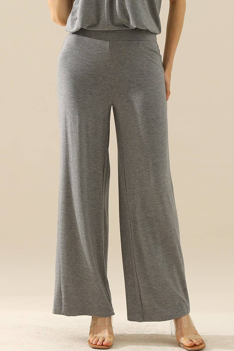 CWBLP410_HIGH WAIST WIDE LEG PALAZZO LOOSE CASUAL PANTS