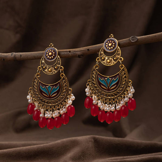 HOT SELLING BOHEMIAN SMALL MILLET BEAD EARRINGS