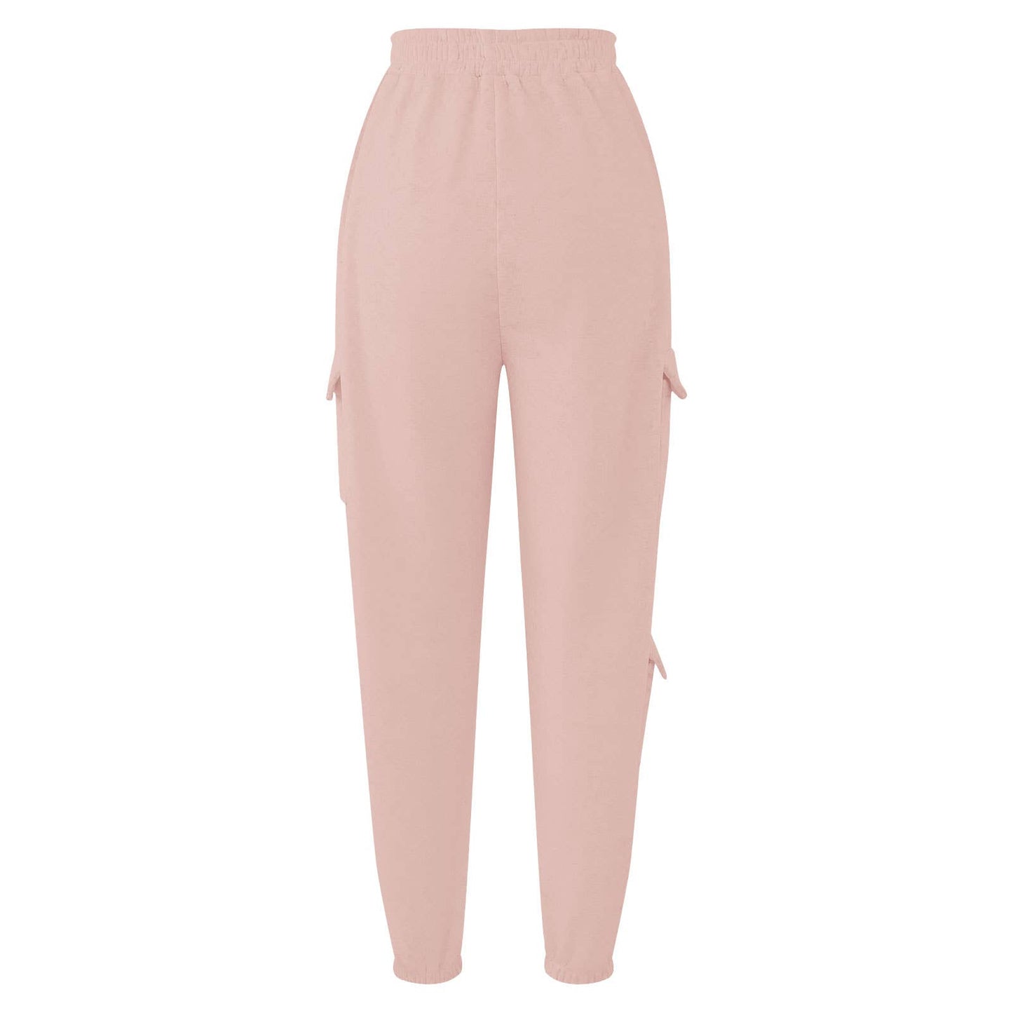 FLEECE AND THICK SOLID COLOR FASHION OVERALLS