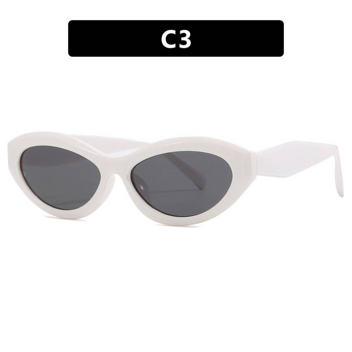 PERSONALIZED TRENDY SUNSHADE OVAL SUNGLASSES_CWASG0315