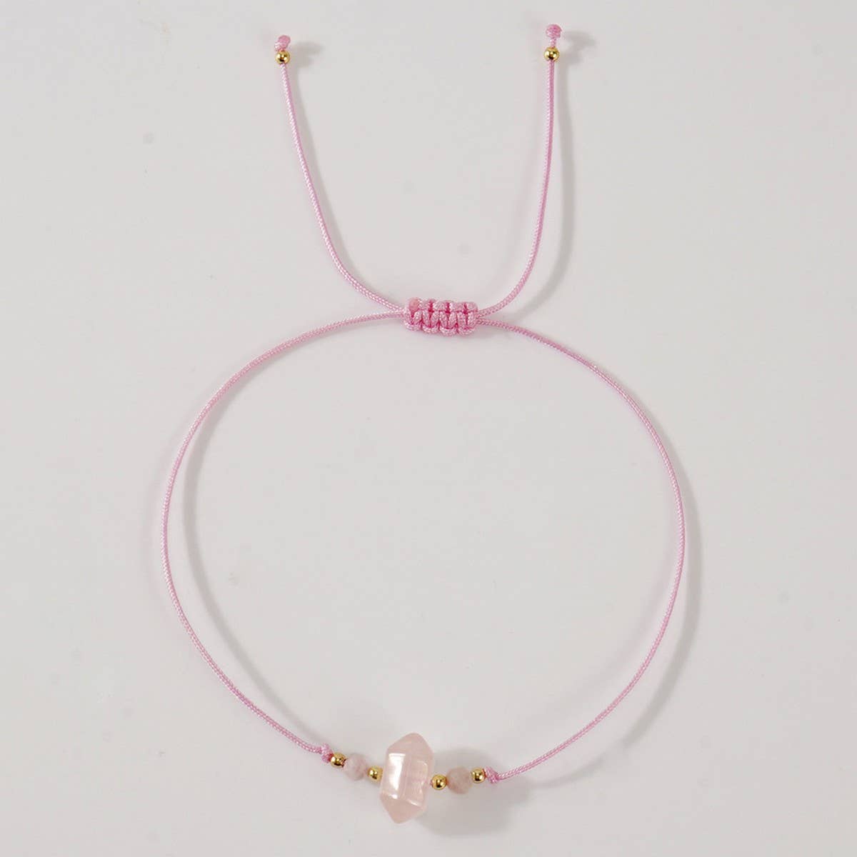 AMETHYST SEMI-PRECIOUS GEMSTONE BRACELET_CWAB4642