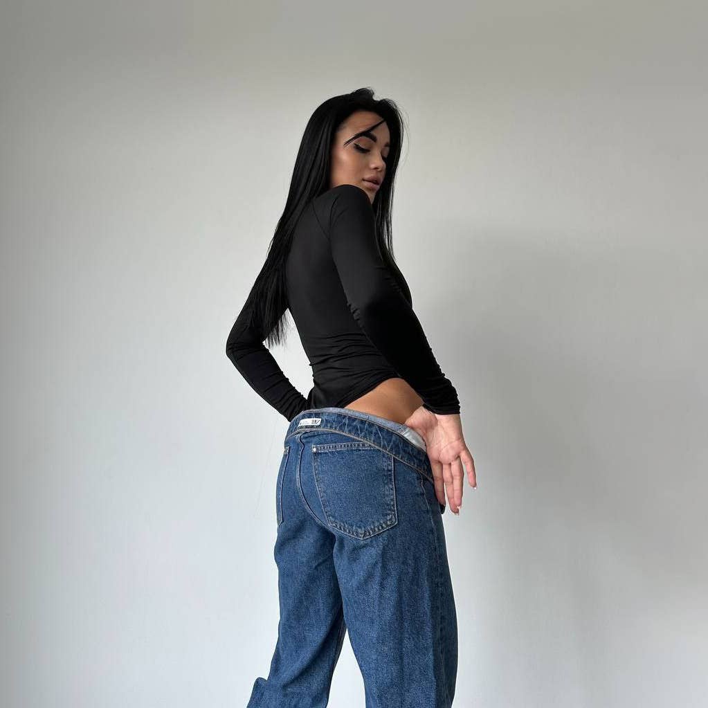 Sexy tight long-sleeved base jumpsuit