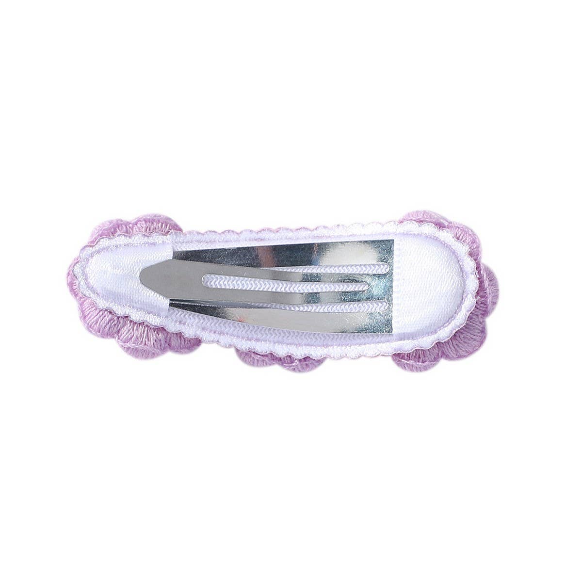 Five-Petal Flower Hair Clips for Kids ? Handmade