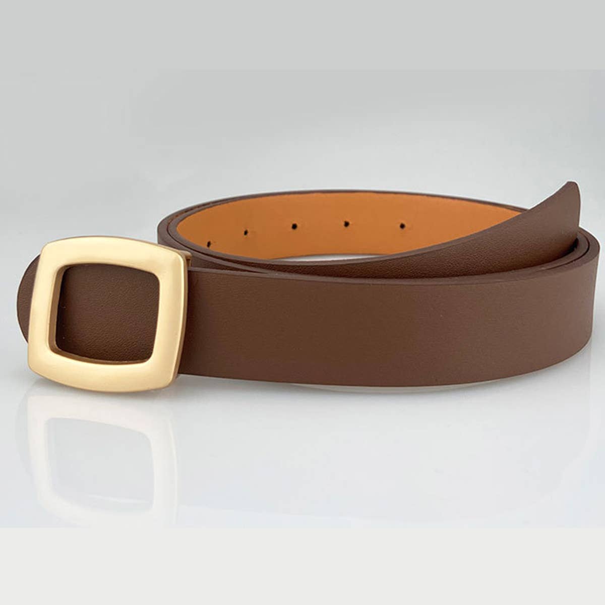 WOMEN MINIMALIST FASHION JOKER DECORATIVE BELT_CWABE0144
