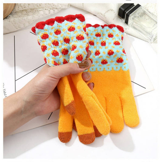 CWAG00543_WOMEN WINTER WARM TOUCHSCREEN GLOVES