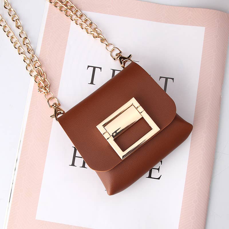 Chain single-shoulder crossbody mini waist bag
