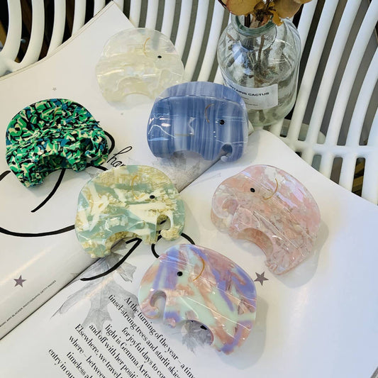 CARTOON ANIMAL ELEPHANT SIMPLE HAIRPIN_CWAHA2151