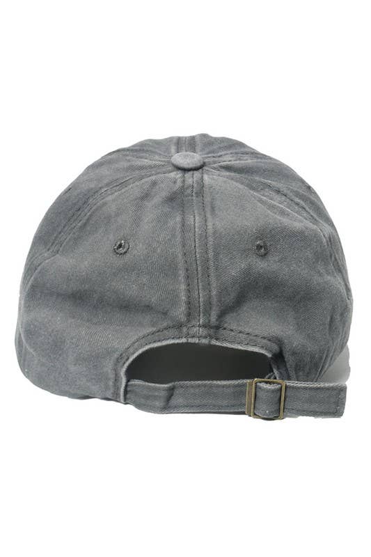 Soft Top Baseball Cap, Coconut Tree Design CWAH0017