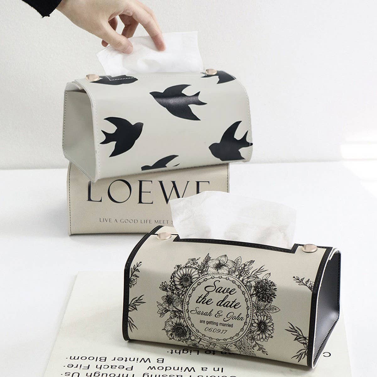 CREATIVE HOME KITCHEN WATERPROOF TISSUE BOX