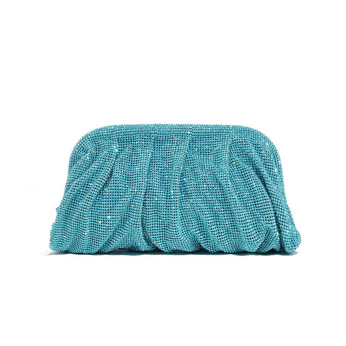 LUXURY HANDMADE RHINESTONE CLOUD CLIP EVENING BAG_CWAB3591