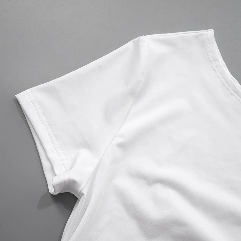 Solid One-Shoulder Asymmetrical Cropped Top