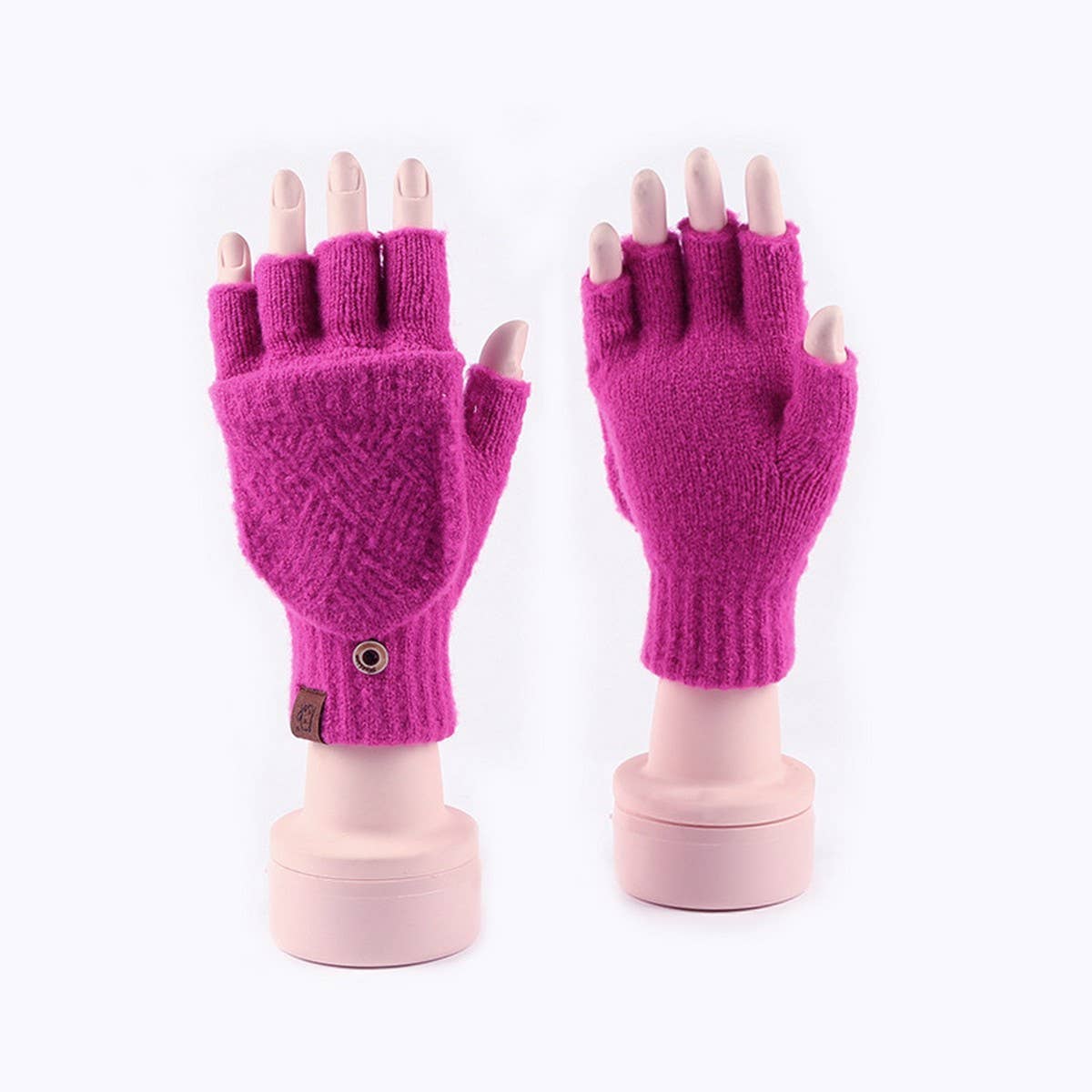 WINTER COLD PROTECTION WARM HALF FINGER GLOVES