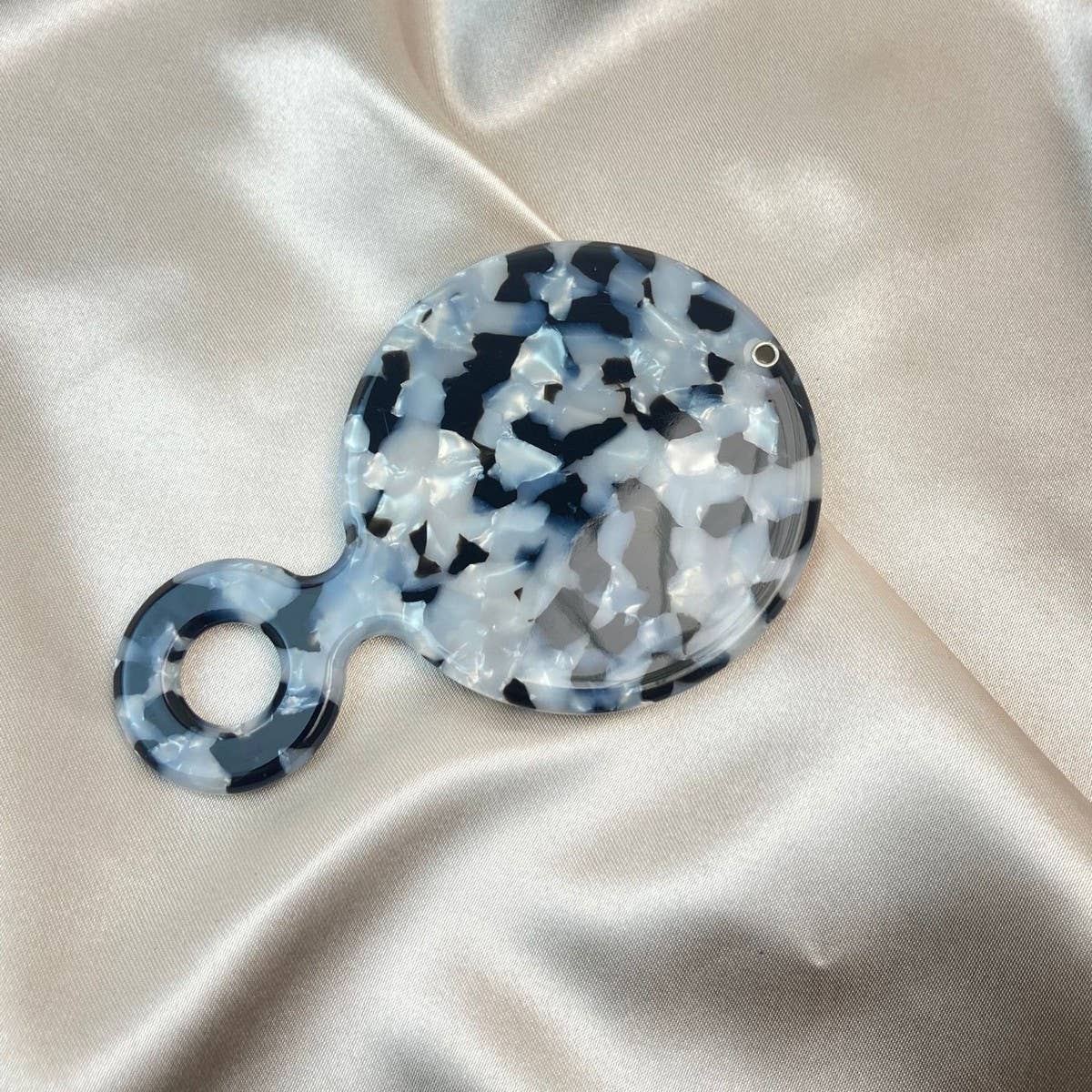 Portable Compact Round Mirror for Purse Travel_CWMM6370