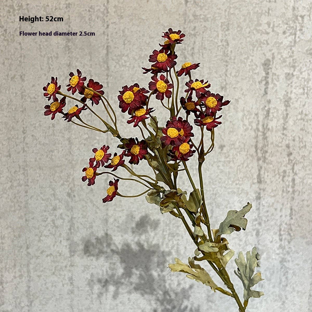 Autumn Long Stem Daisy Artificial Flower Bouquet_CWMM6510