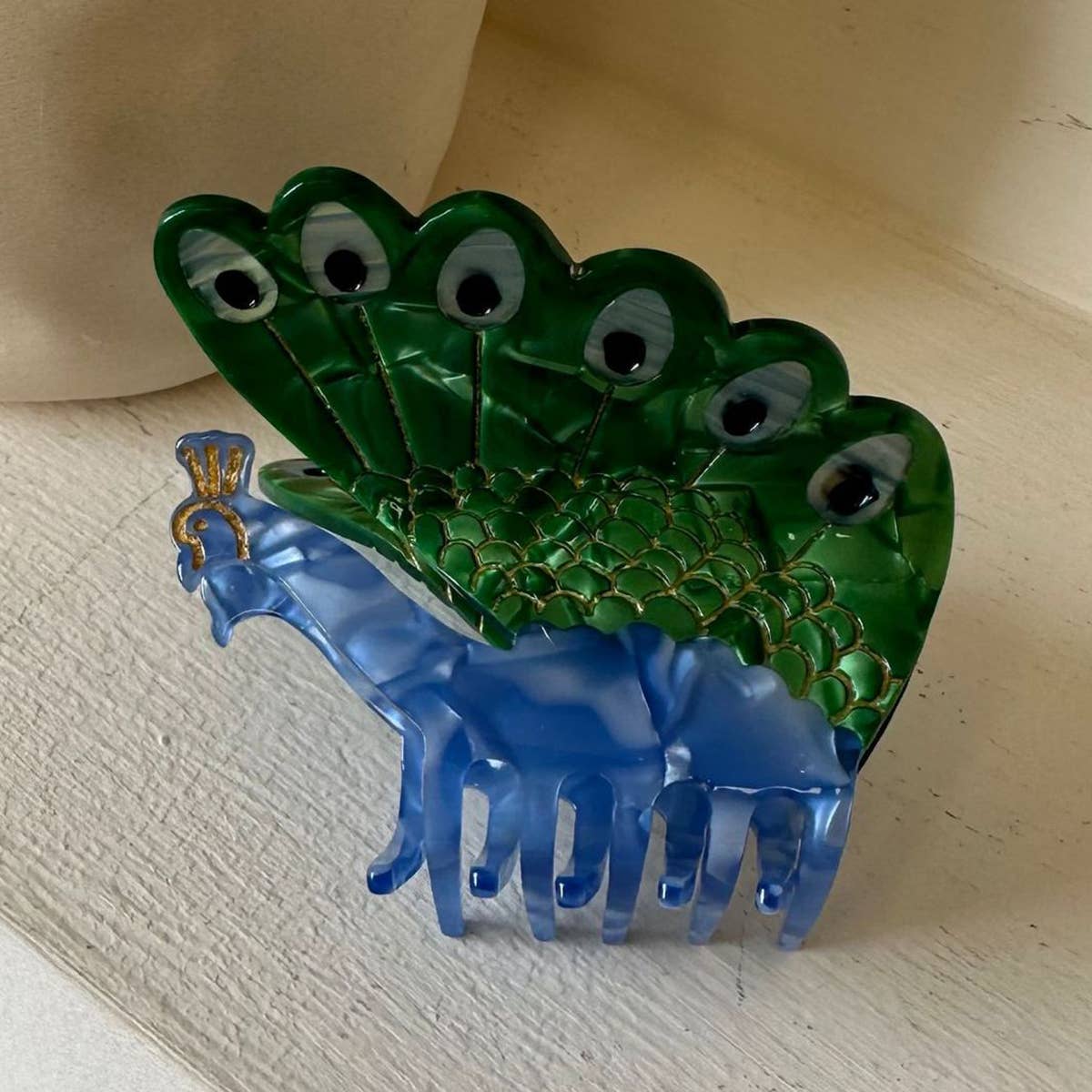 ACETATE CUTE ANIMAL HAIR CLAW CLIPS_CWAHA0862