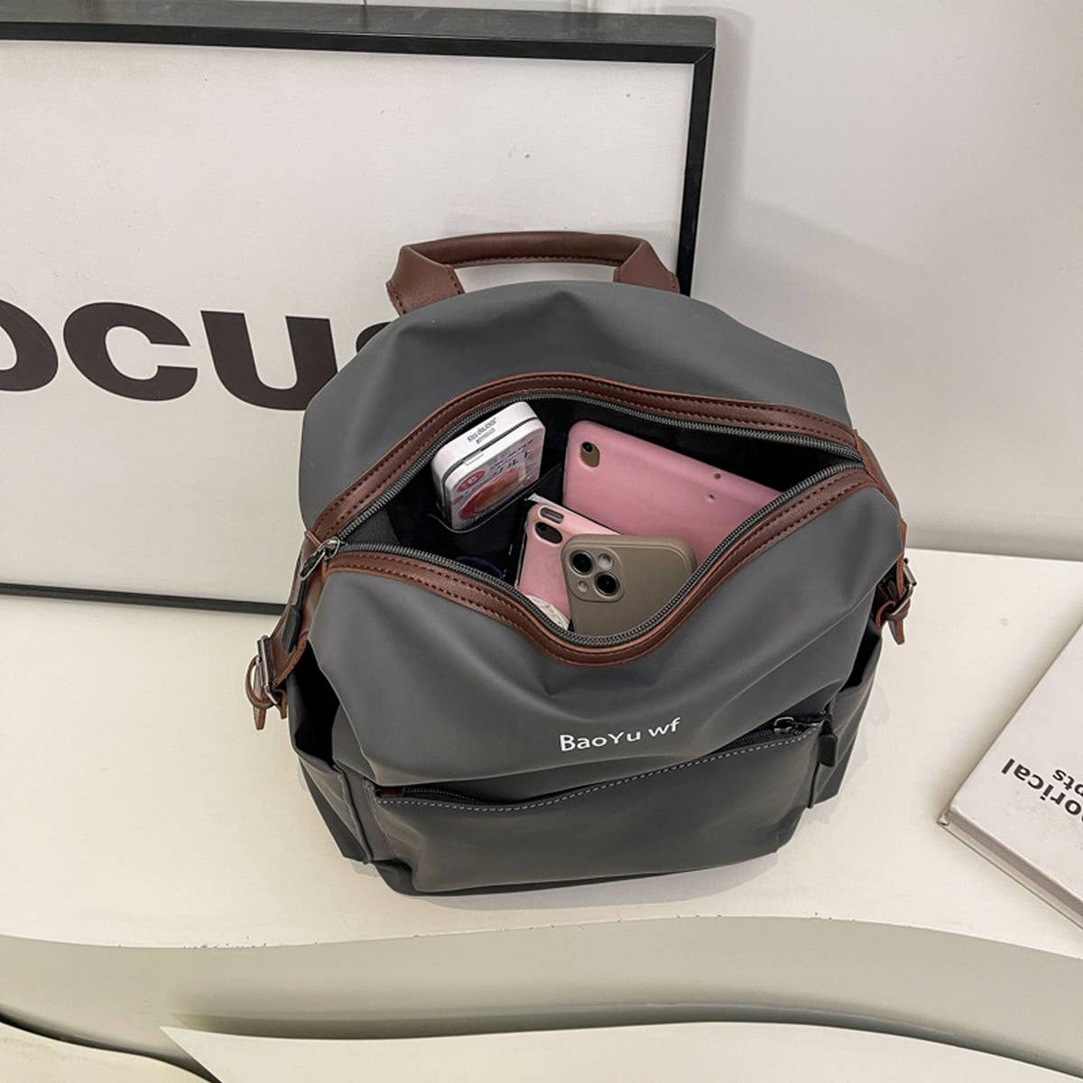 SIMPLE CASUAL STYLISH BACKPACK_CWAB2738