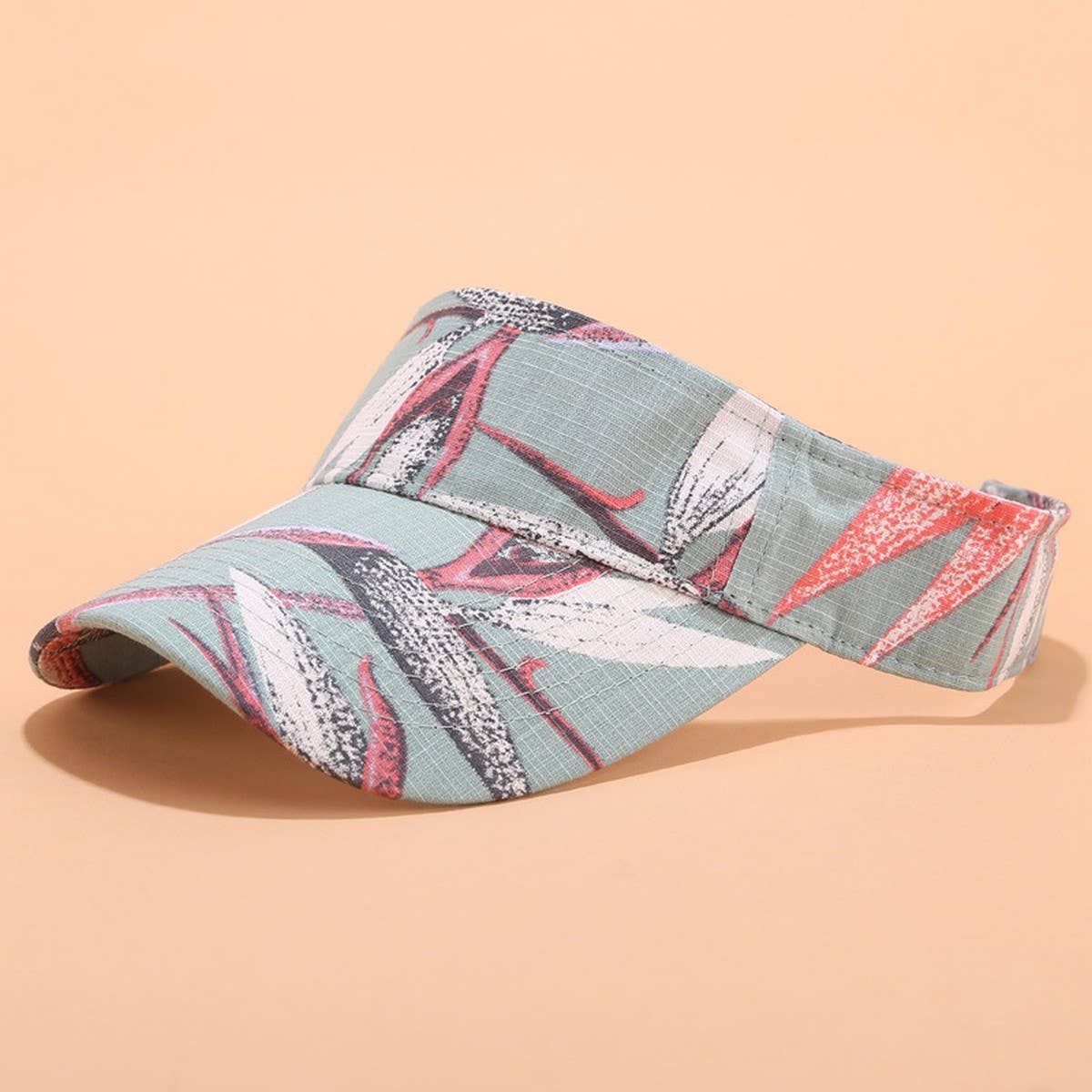 Printed Sun Visor | Summer UV Protection Sport Cap_CWAH3283