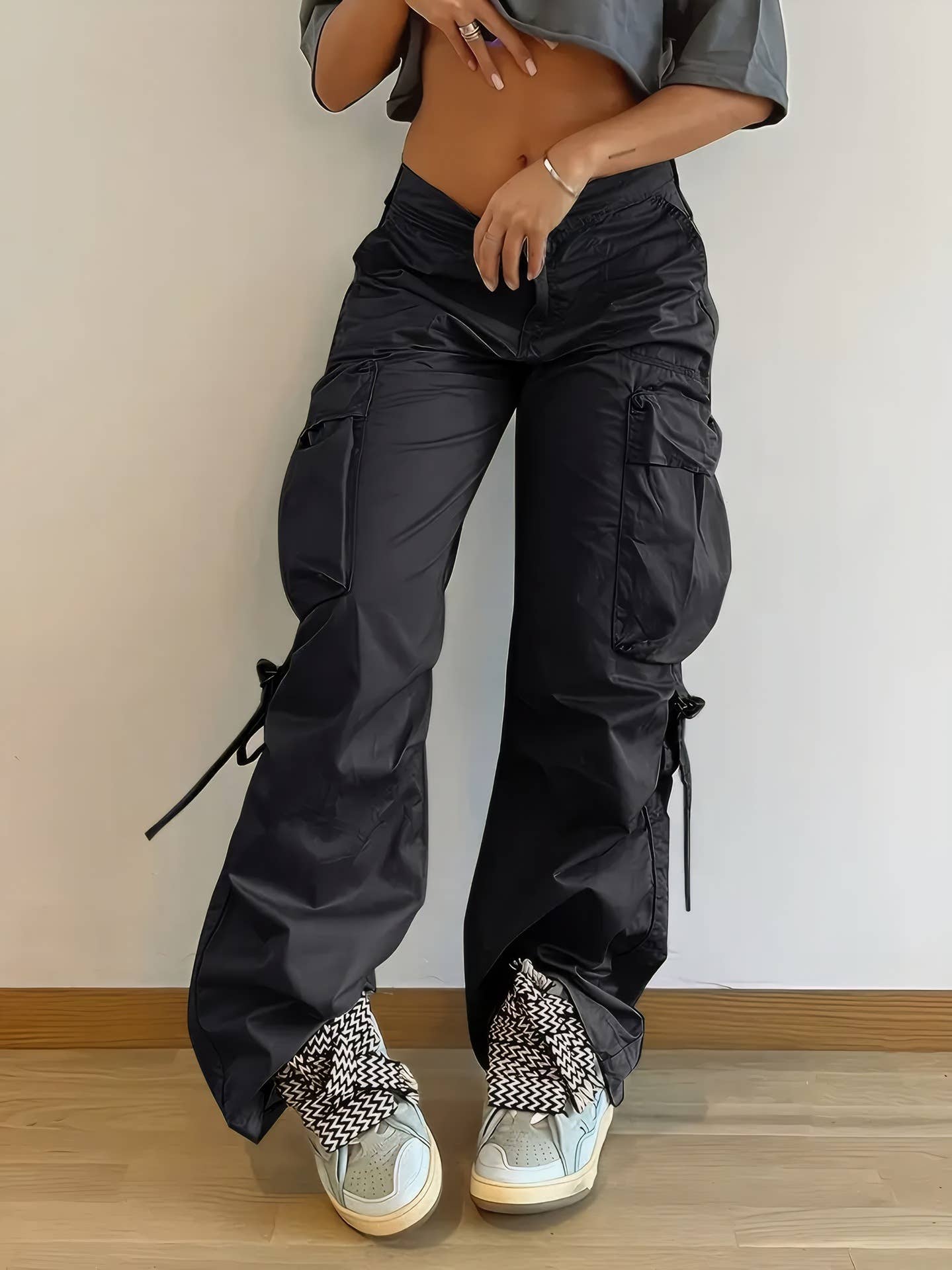 Solid-color tight-fitting quick-drying pants