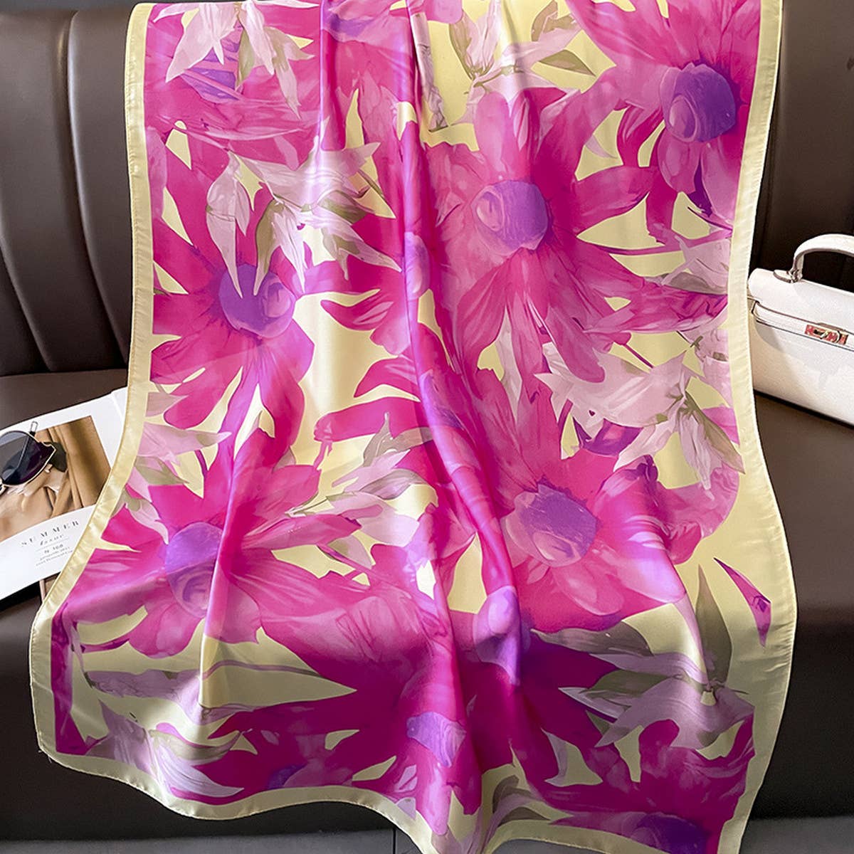 Colorful Printed Scarf Shawl Wrap for Women